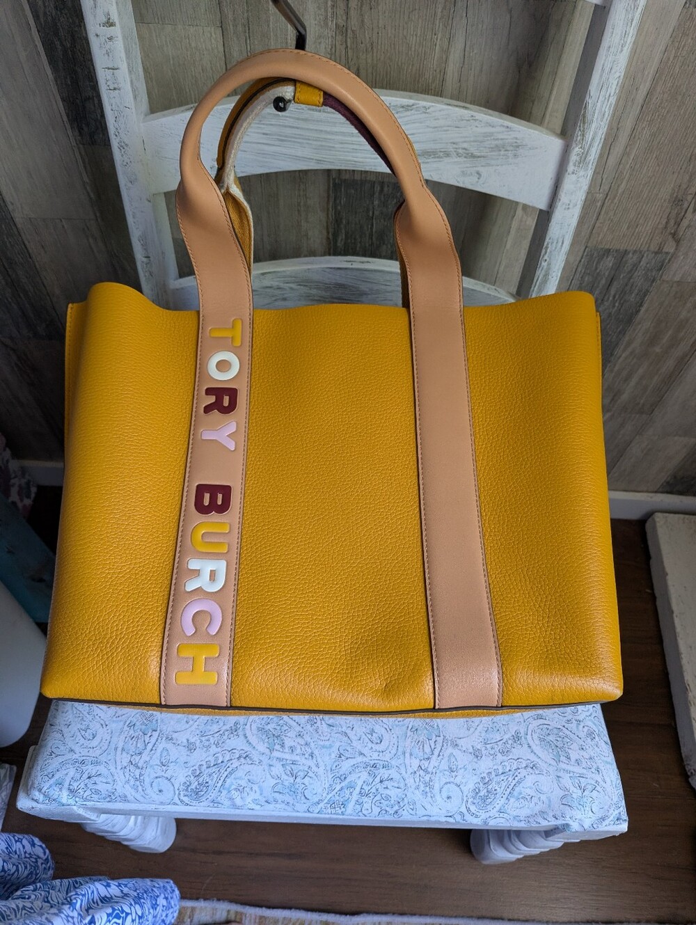 Tory Burch Perry Monogram Tote
